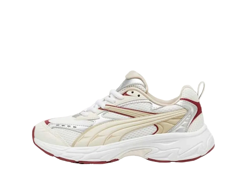 Puma Women's Morphic Metallic "Warm White/Putty"
