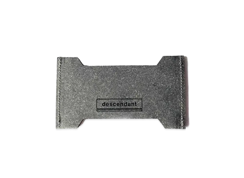 DESCENDANT Horizon Card Case "Black"