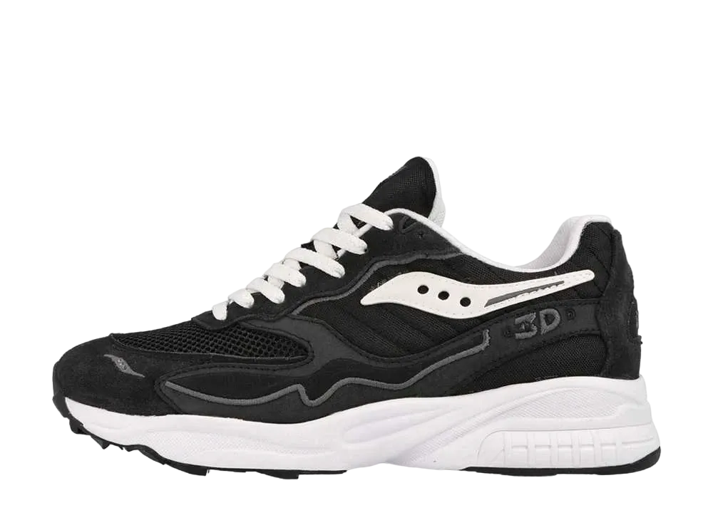 サッカニー 3D グリッド ハリケーン "ブラック/ホワイト"