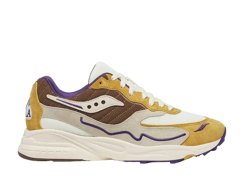 クライマ × サッカニー 3D グリッド ハリケーン "パープル/タン"