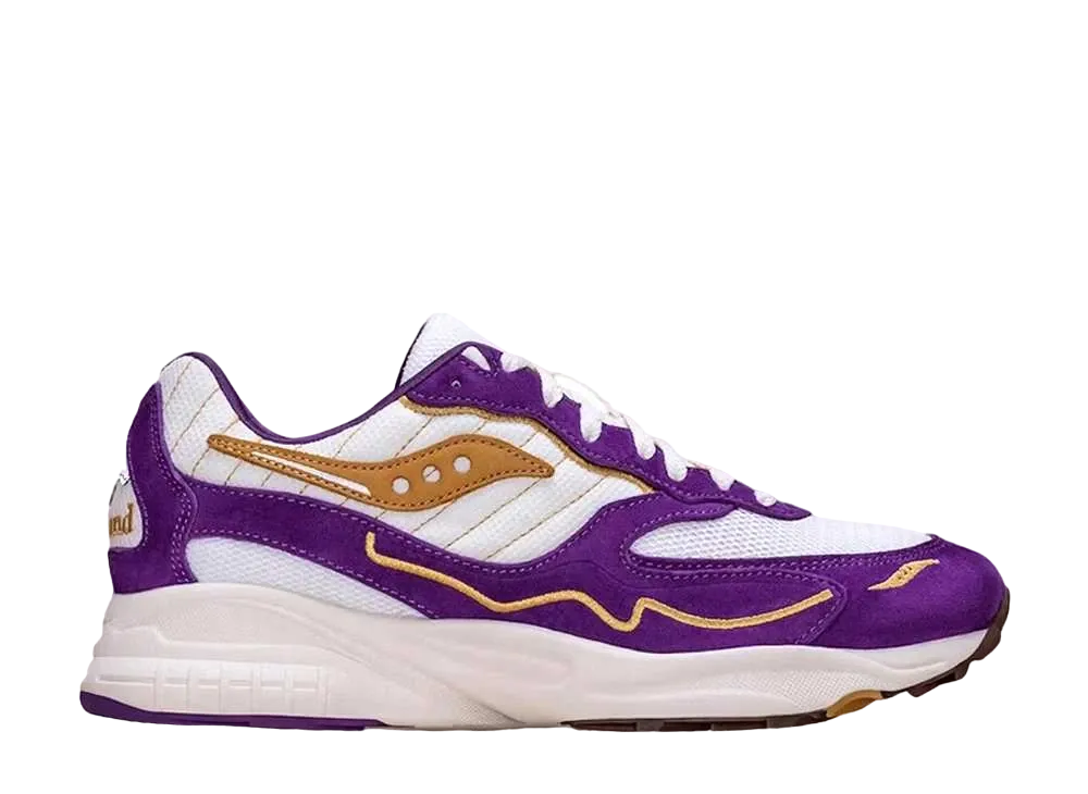 クライマ × サッカニー 3D グリッド ハリケーン "パープル/クリーム"