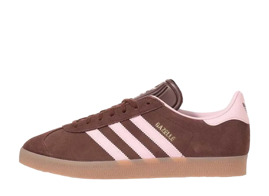 adidas Gazelle ブラウン/ピンク スニーカー ガゼル厚底 25 adidas Originals Gazelle