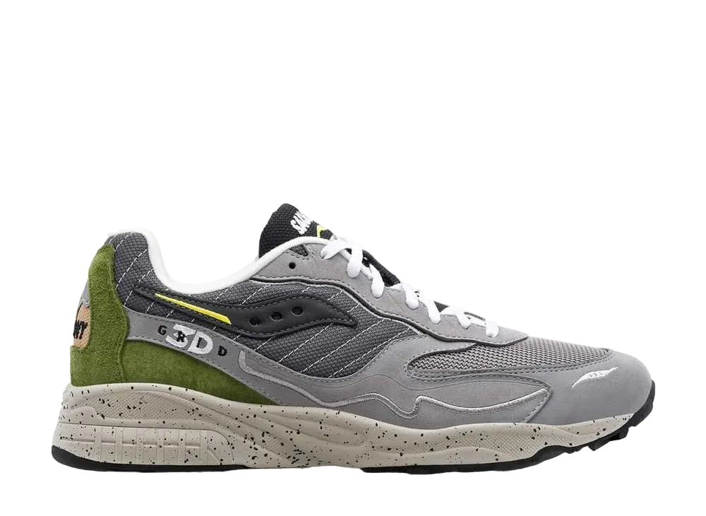 サッカニー 3D グリッド ハリケーン プレミアム "ダークグレー/ライトグレー"