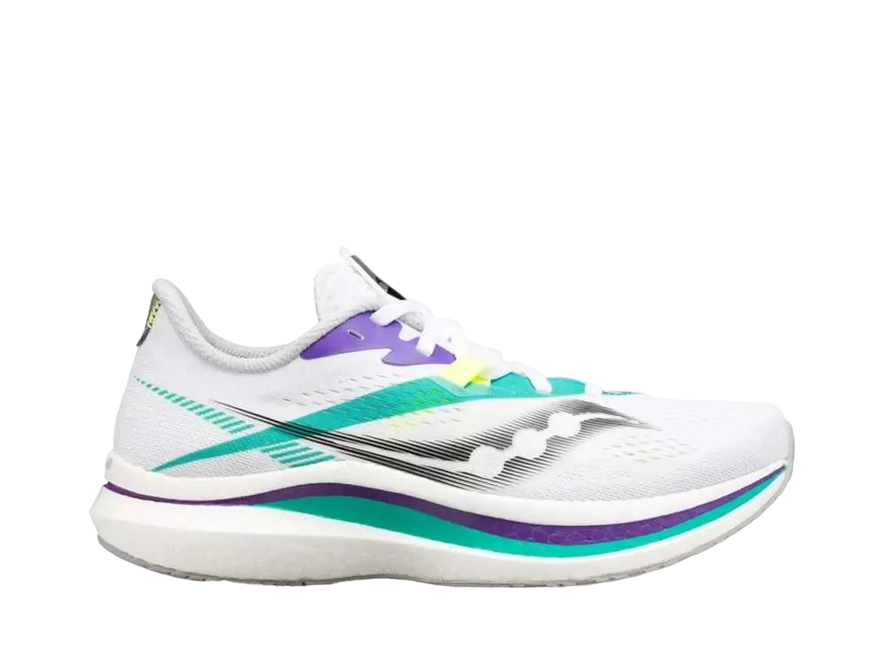 サッカニー ウィメンズ エンドルフィン プロ2 "ホットストリーク/ホワイト"