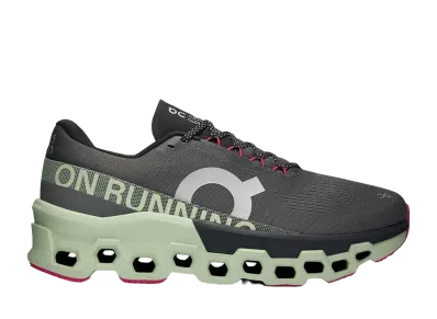 On Cloudmonster 2 "Asphalt/Lima"