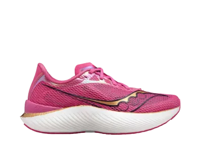 サッカニー ウィメンズ エンドルフィン プロ3 "プロスペクトクォーツ/ピンク/ゴールド"