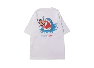 VAULTROOM x GAWR GURA Shark Tee "White"
