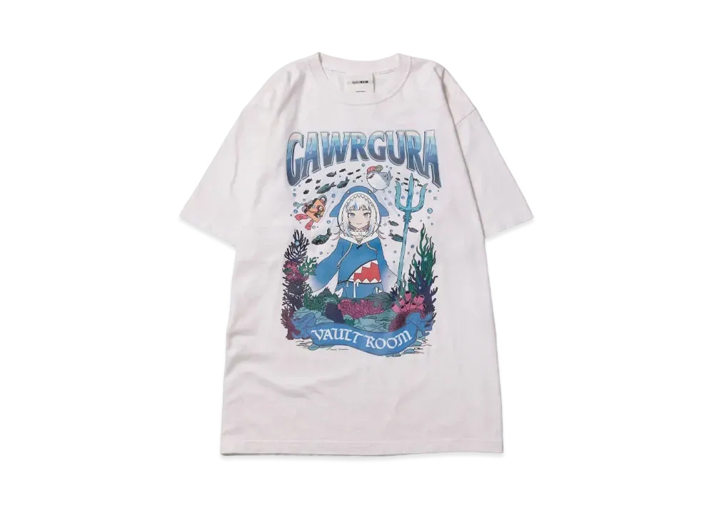 VAULTROOM x GAWR GURA GURA Tee "Off White"