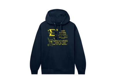 ANTI SOCIAL SOCIAL CLUB Sigma Fest Hoodie "Navy"