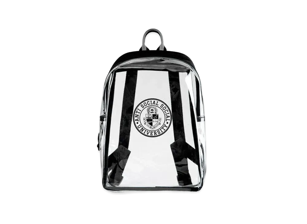 ANTI SOCIAL SOCIAL CLUB Lurkin' Clear Backpack "Clear"