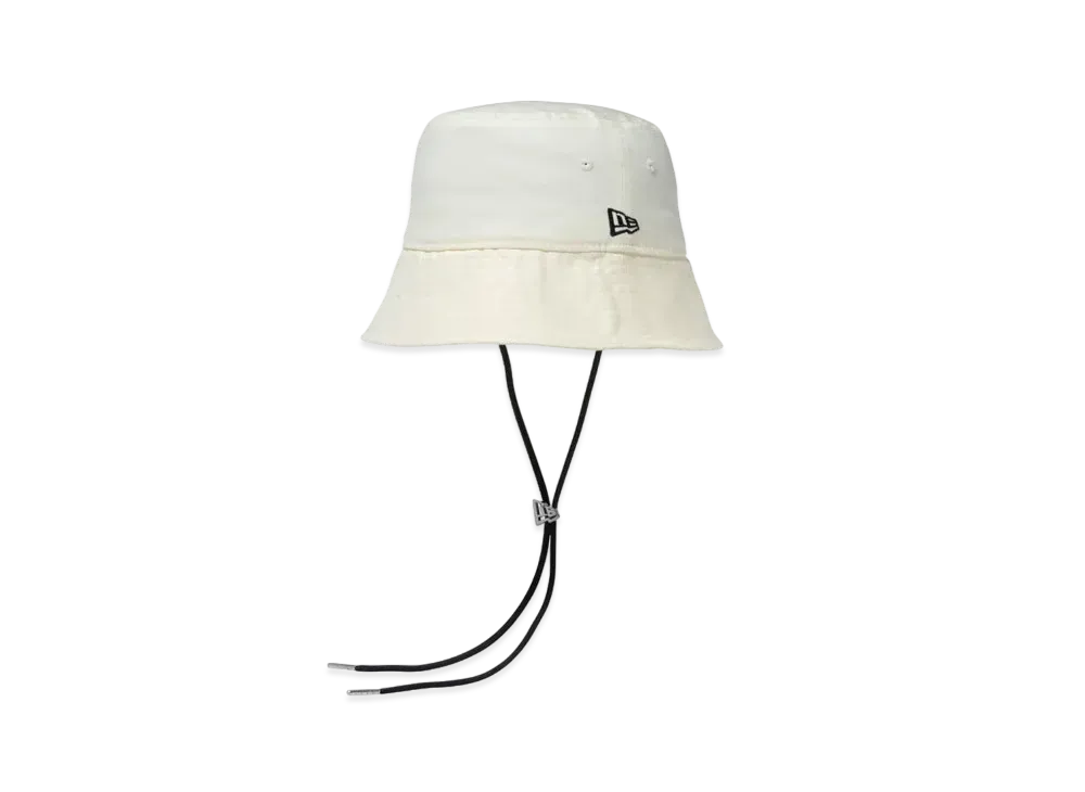 NEW ERA Bucket 01 Sailor Brim Cord Strap Bucket Basic "Chrome White"