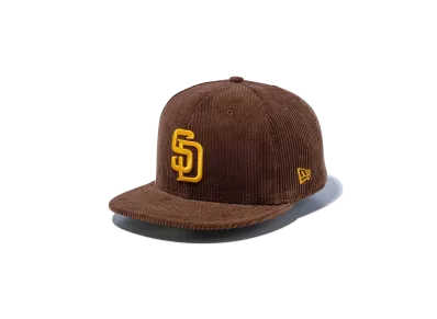 NEW ERA 59Fifty MLB Corduroy San Diego Padres "Camel"