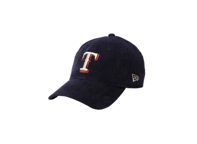 NEW ERA 9Twenty MLB Corduroy Texas Rangers "Navy"