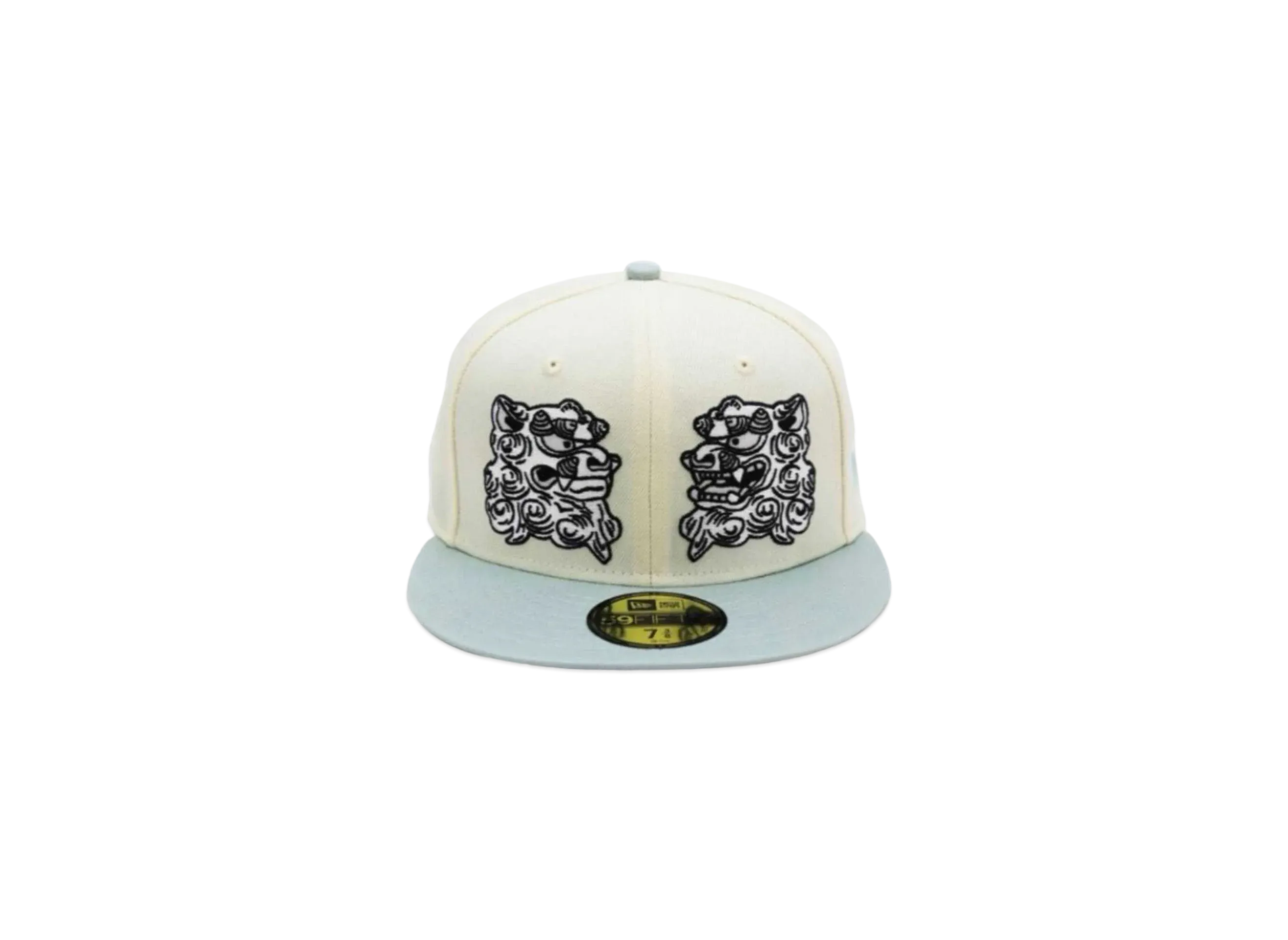 NEW ERA x THE CAP OKINAWA SCHIESSER Youth 9Fifty "Ivory/Light Blue"