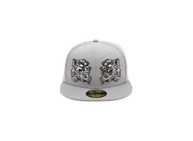 NEW ERA x THE CAP OKINAWA SCHIESSER Youth 9Fifty "Gray"