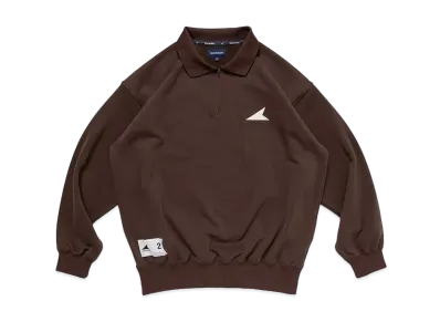 DESCENDANT Cetus Polo Jersey "Brown"