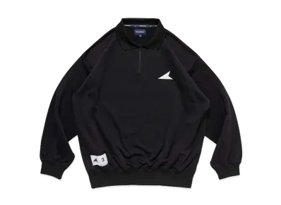 DESCENDANT Cetus Polo Jersey "Black"