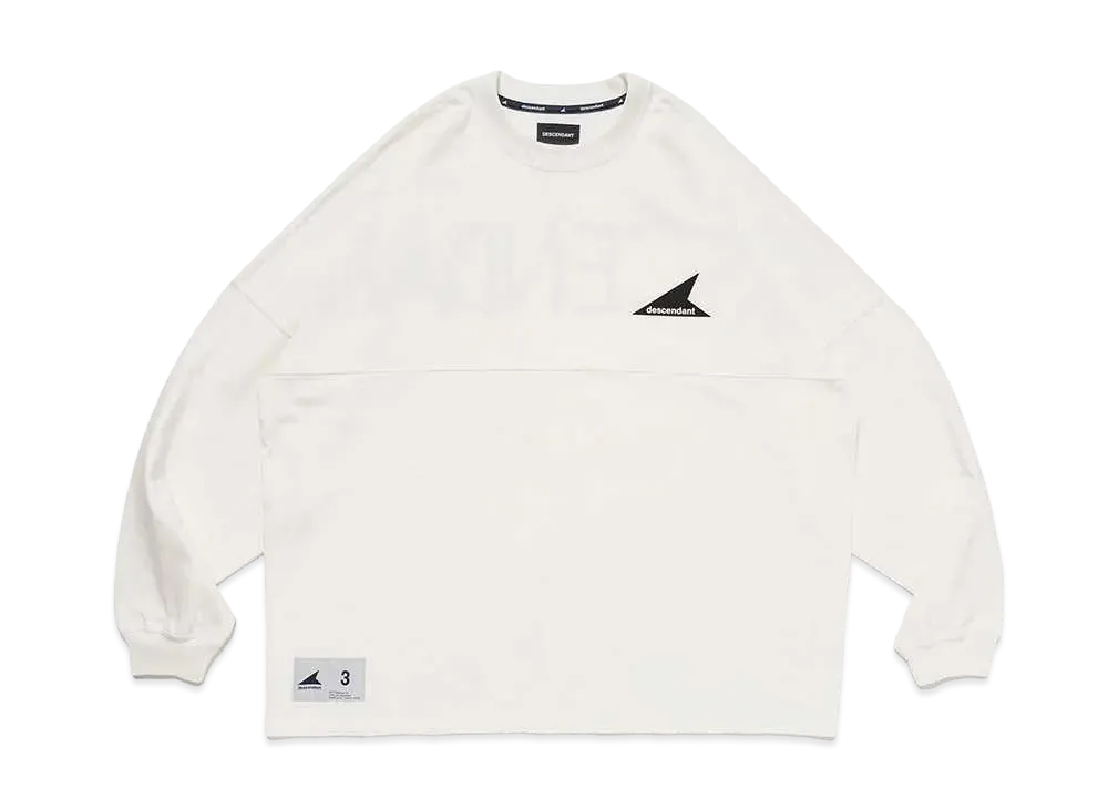 DESCENDANT Cetus Jersey LS "White"