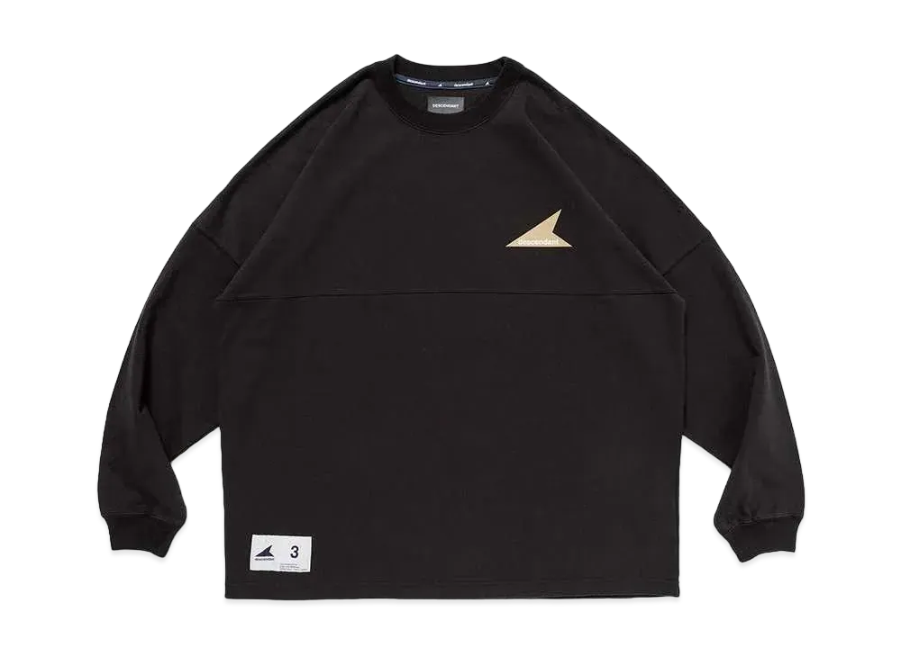 DESCENDANT Cetus Jersey LS "Black"