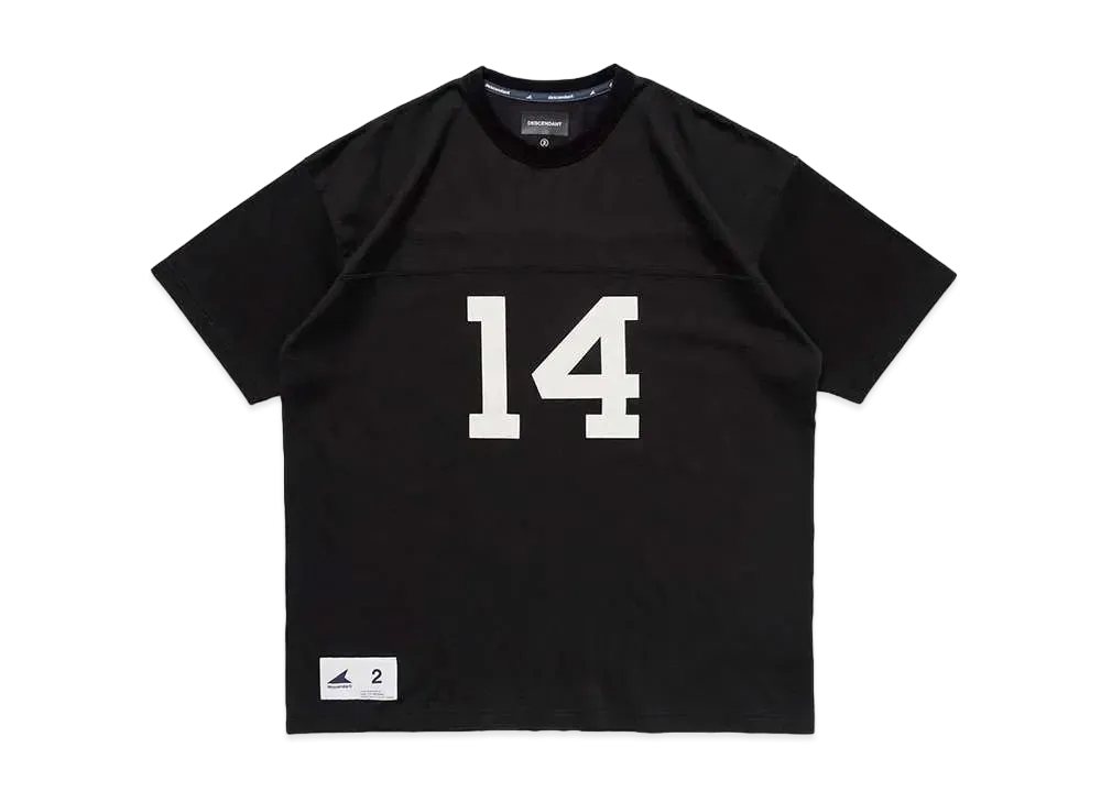 DESCENDANT 14th Football Jersey "Black"