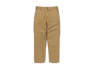 DESCENDANT Det Double Knee Trousers "Beige"