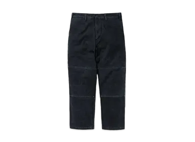 DESCENDANT Det Double Knee Trousers "Black"