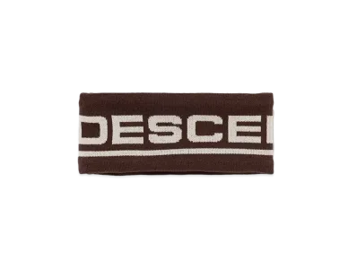 DESCENDANT Ship Knit Head Band "Brown"