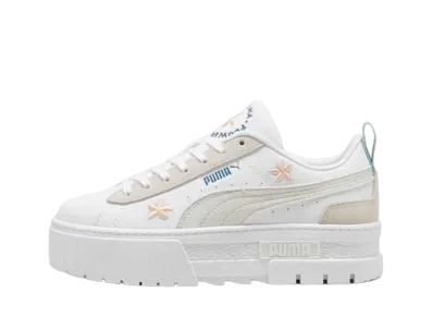Puma Women's Mayze Embroidery "Puma White/Vapor Gray"