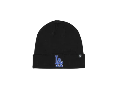 47 Dodgers 'Raised '47 Cuff Knit "BLACK x ROYAL LOGO"