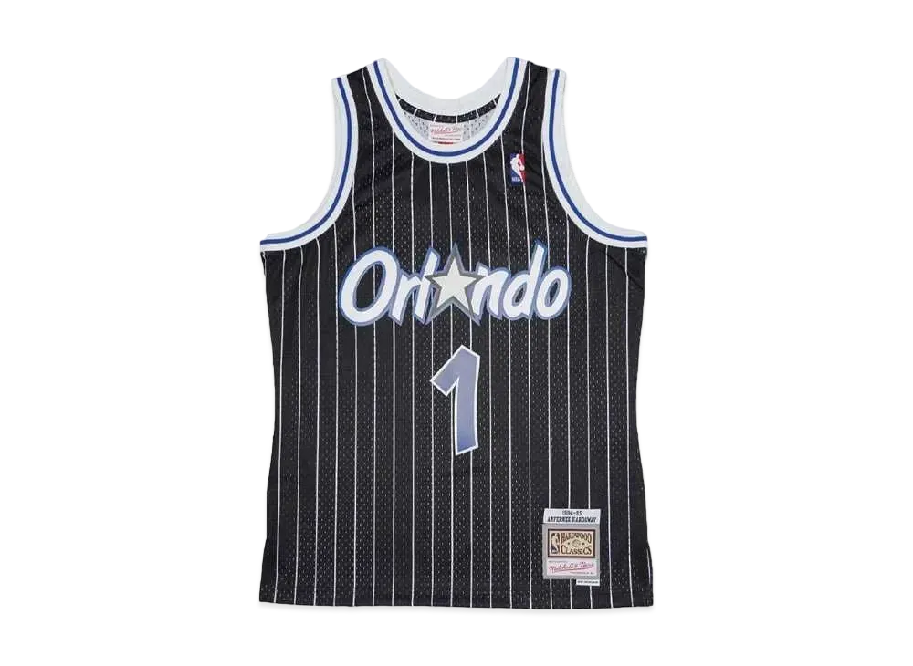 Mitchell&Ness NBA SWINGMAN ALTERNATE JERSEY MAGIC 1994 ANFERNEE HARDAWAY "BLACK"