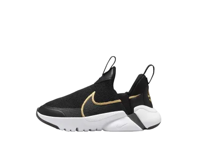 Nike PS Flex Plus 2 "Black/Dark Smoke Gray/White/Metallic Gold"