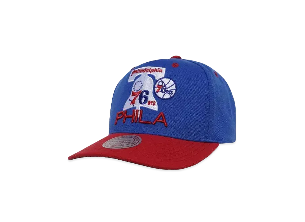 Mitchell&Ness NBA ALL IN 2.0 PRO SNAPBACK HWC 76ERS "BLUE"