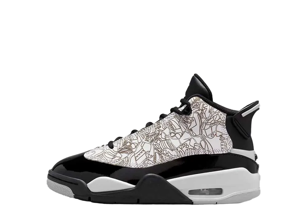 ナイキ GS エアジョーダン ダブ ゼロ "ホワイト/ニュートラルグレー/ブラック"