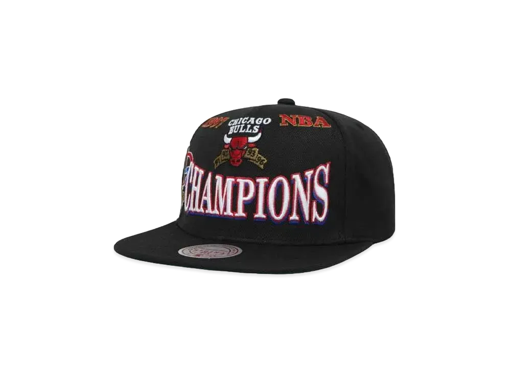 Mitchell&Ness NBA 1997 CHAMPIONS SNAPBACK HWC BULLS "BLACK"