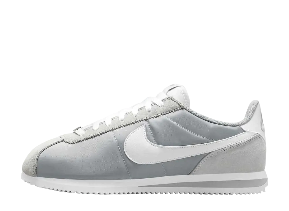 Nike Cortez Textile "Flat Silver/White"
