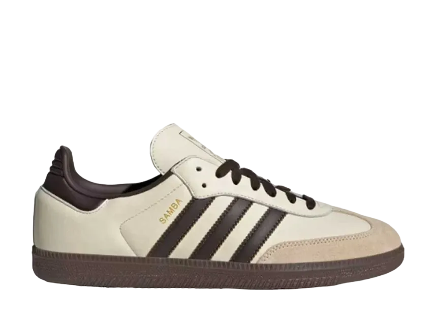 アディダス サンバ OG クリームホワイト ダークブラウン 23 adidas Originals Samba OG
