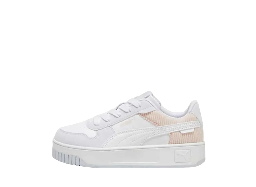 プーマ PS キャリーナ ストリート コード "シルバーミスト/プーマホワイト/アイランドピンク" (キッズ)