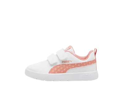 Puma PS Courtflex V3 Dotty "Puma White/Deeva Peach"