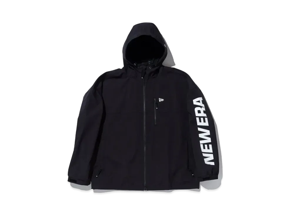 NEW ERA Snowboarding Word Mark Logo Snow Track Jacket "Black"