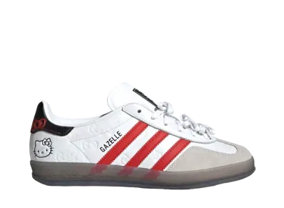 Hello Kitty × adidas Women's Gazelle Indoor "Footwear White/Red/Core Black"