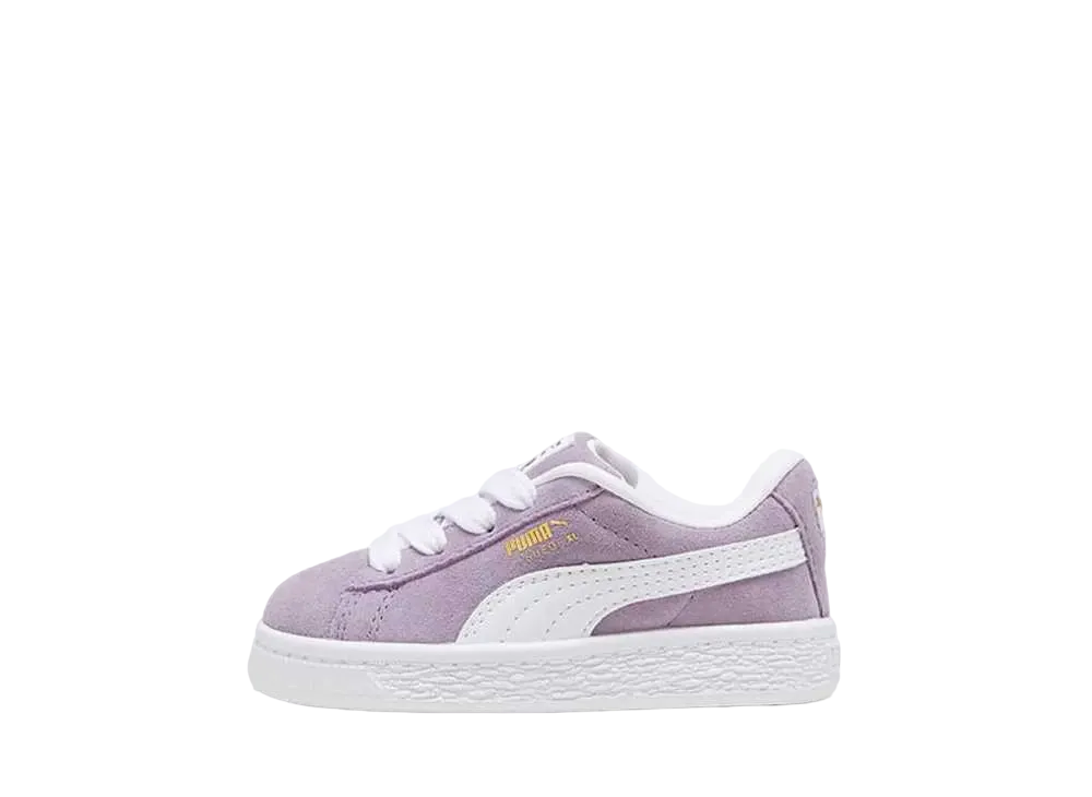 プーマ TD スウェード XL AC "ペールプラム/プーマホワイト" (キッズ)