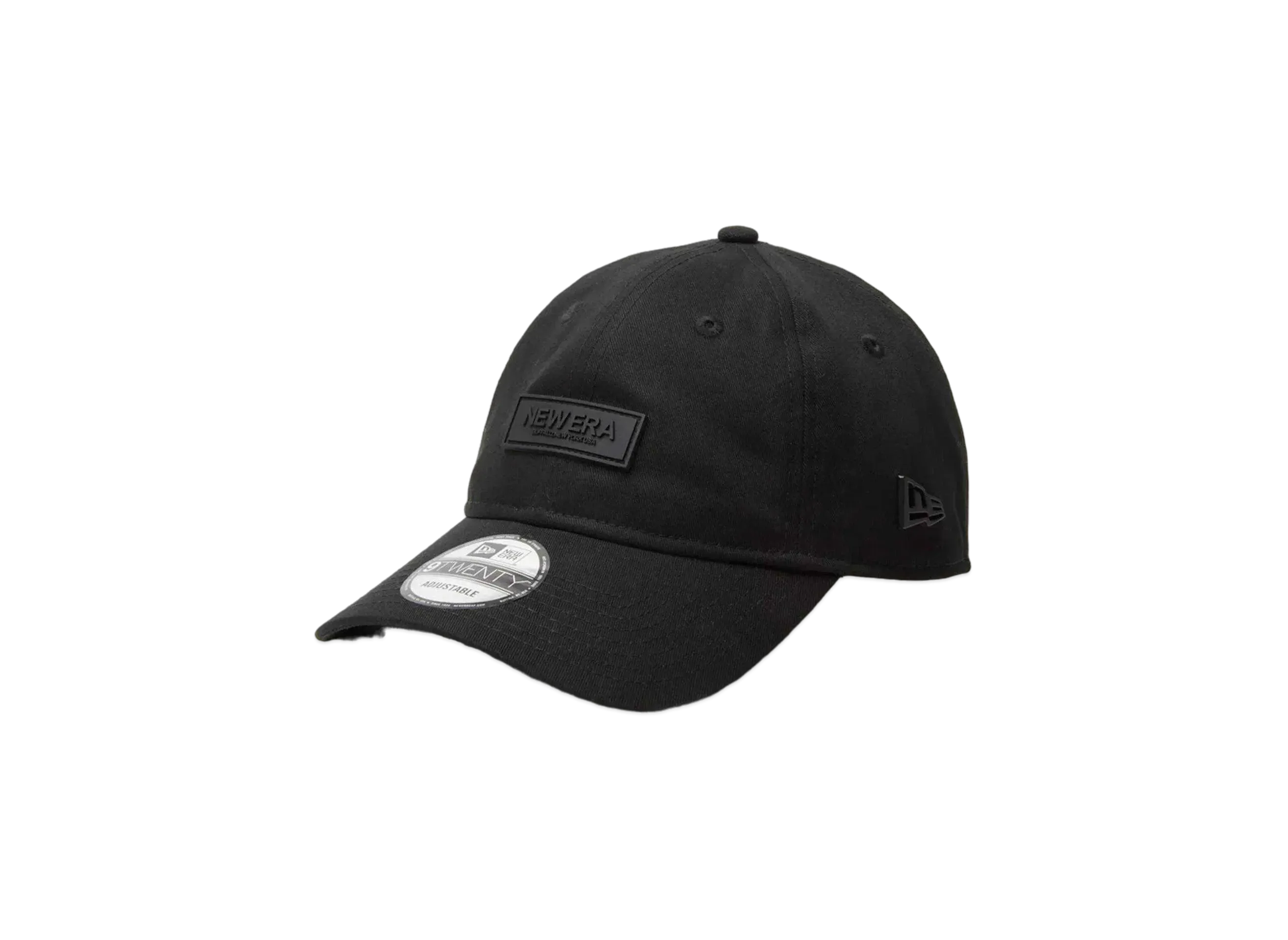 NEW ERA 9Twenty Rubber Patch "Black"