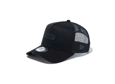 NEW ERA 9Forty A-Frame Tracker Rubber Patch "Black"