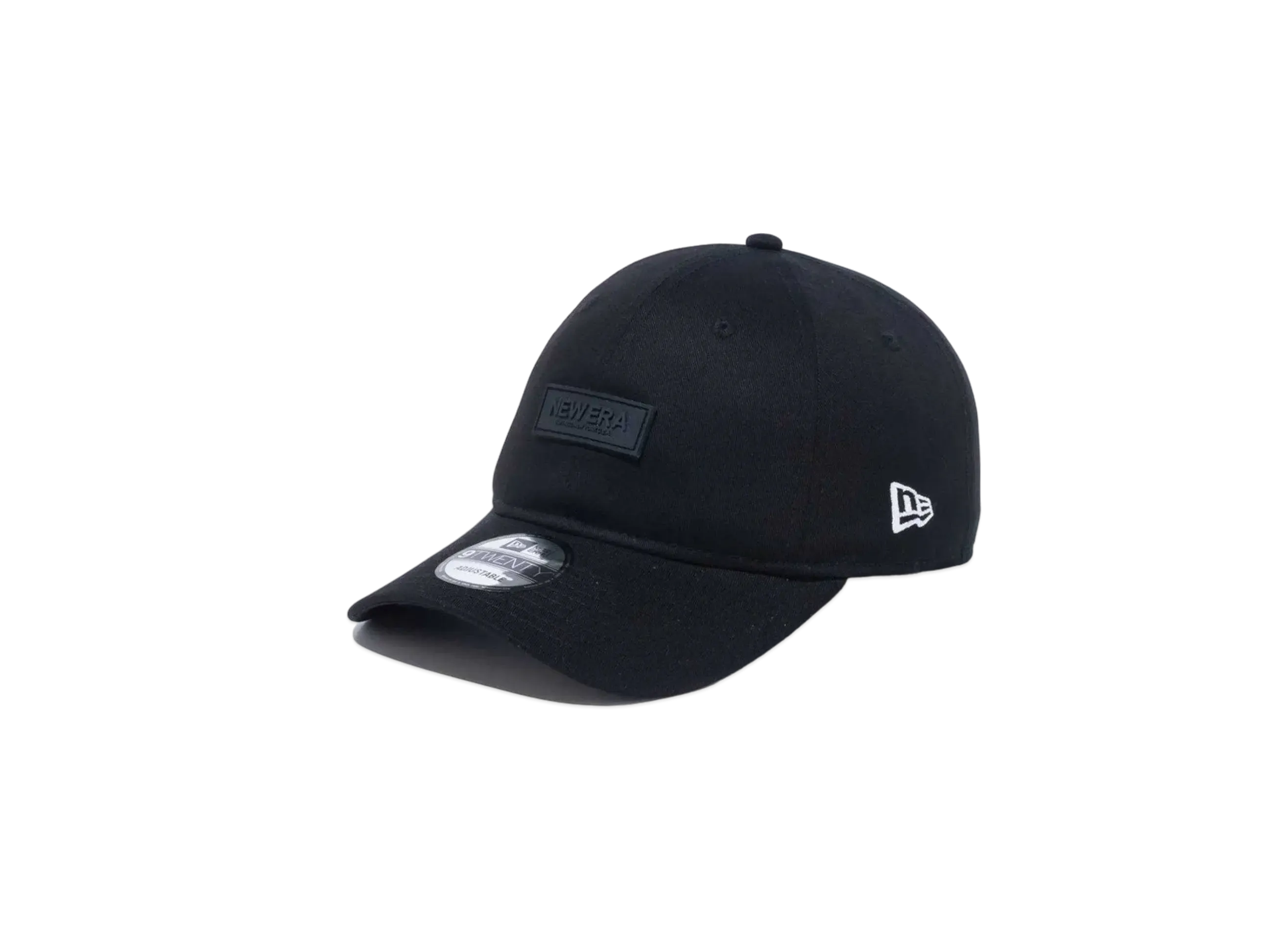 NEW ERA 9Twenty Rubber Patch "Black"