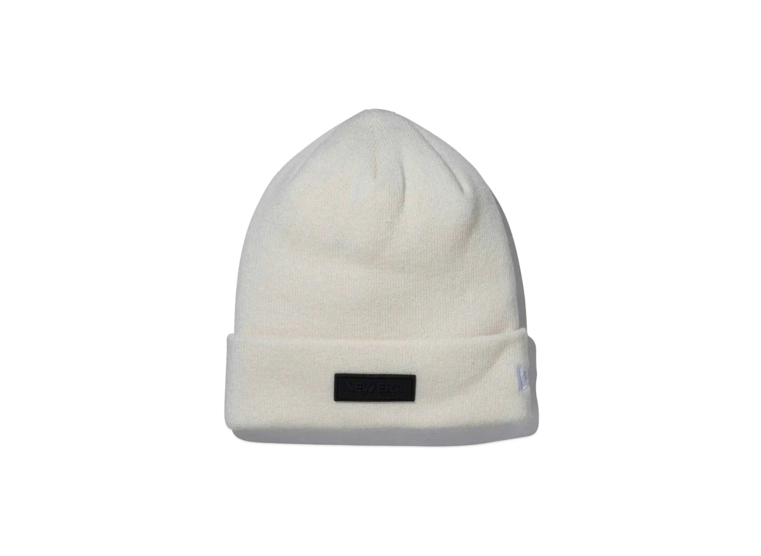 NEW ERA Basic Cuff Knit Rubber Patch "Off White"
