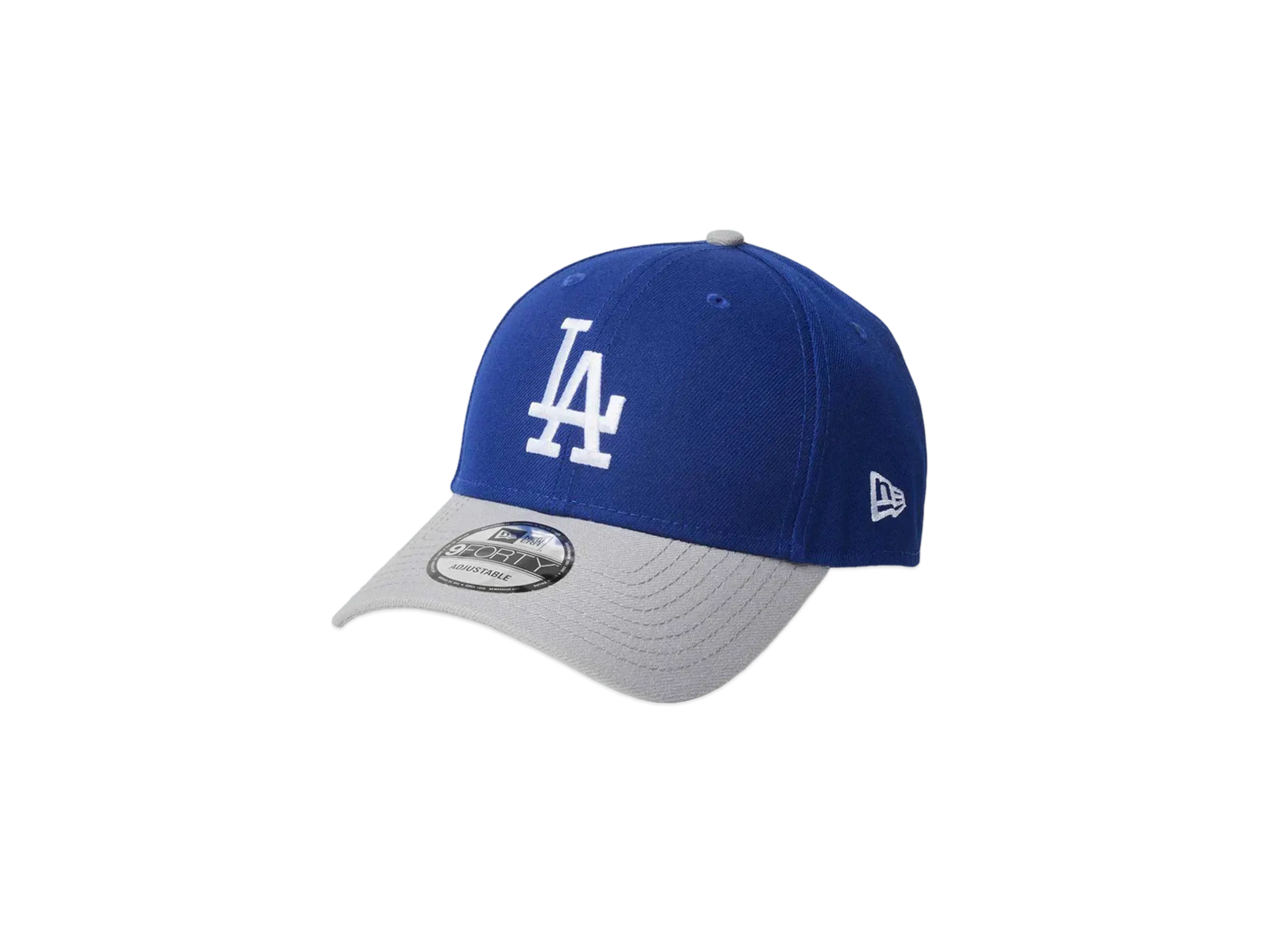 NEW ERA 9Forty MLB Color Custom Los Angeles Dodgers Gray Visor "Dark Royal"