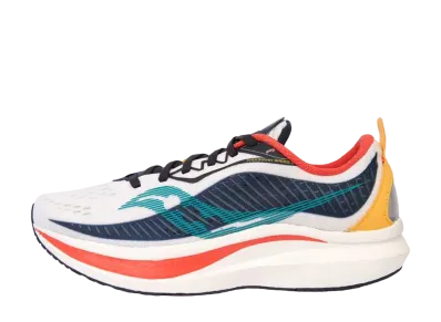 サッカニー エンドルフィン スピード2 "ホワイト/ブルー/オレンジ"