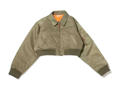 atmos pink Short Bamboo MA-1 "Khaki"