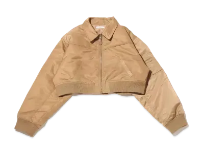 atmos pink Short Bamboo MA-1 "Beige"