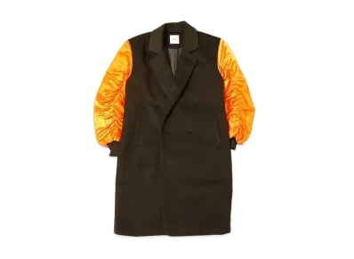 atmos pink MA-1 Docking Chester Coat "Check"